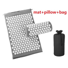 Load image into Gallery viewer, Non-Slip Acupressure Cushion Massage Mat Body Pain Spike Fitness Pilates Exercise Pillow Yoga Mat Gift Bag Applicator kuznetsov