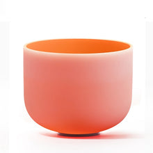 Load image into Gallery viewer, CVNC 8 Inch Third Eye Crown Root Sacral Solar Heart Throat Chakra Quartz Crystal Singing Bowl