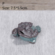 Load image into Gallery viewer, Bonsai Fairy Garden Ornament Ceramic Figure Ge Yao Zen Meaning Little Monk Micro Landscape Home Decoration Accessories Tea Pet
