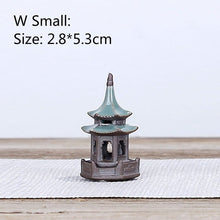 Load image into Gallery viewer, Bonsai Fairy Garden Ornament Ceramic Figure Ge Yao Zen Meaning Little Monk Micro Landscape Home Decoration Accessories Tea Pet