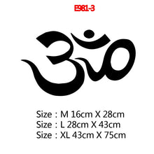 Load image into Gallery viewer, Yoga Meditation Vinyl Wall Stickers Buddhist Zen Wall Decal for bedroom Removable Wall Sticker Decor Yoga Wallpaper