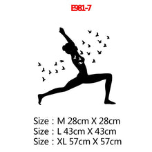 Load image into Gallery viewer, Yoga Meditation Vinyl Wall Stickers Buddhist Zen Wall Decal for bedroom Removable Wall Sticker Decor Yoga Wallpaper