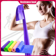 Load image into Gallery viewer, Yoga Training Resistance Band Gym Strength Training Rubber Resistance Sport Pilates Stretch Resistance Yoga Band Fitness Band