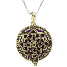 Load image into Gallery viewer, Aromatherapy Necklace Tree of Life Diffuser Jewelry Vintage Open Locket Pendant Essential Oil Perfume Aroma Diffuser Necklace