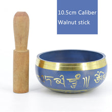 Load image into Gallery viewer, Singing Bowl Buddhism Home Decoration Nepal Chakra Meditation Tibetan Buddhism Yoga Healing Relaxation Low Frequency Sound Deep
