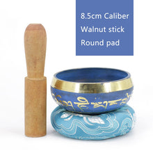 Load image into Gallery viewer, Singing Bowl Buddhism Home Decoration Nepal Chakra Meditation Tibetan Buddhism Yoga Healing Relaxation Low Frequency Sound Deep
