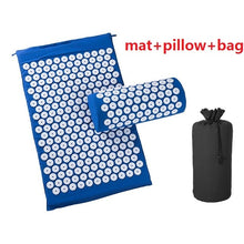 Load image into Gallery viewer, Non-Slip Acupressure Cushion Massage Mat Body Pain Spike Fitness Pilates Exercise Pillow Yoga Mat Gift Bag Applicator kuznetsov
