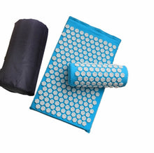 Load image into Gallery viewer, Non-Slip Acupressure Cushion Massage Mat Body Pain Spike Fitness Pilates Exercise Pillow Yoga Mat Gift Bag Applicator kuznetsov
