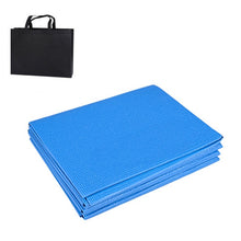 Load image into Gallery viewer, PVC Foldable Yoga Mat Exercise Pad Thick Non-slip Folding Gym Fitness Mat Pilates Supplies Floor Play Mat
