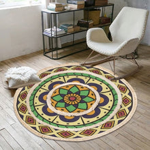 Load image into Gallery viewer, Mandala Carpet Nordic Bohemian Floor Carpets for Living Room Bedroom Anti-slip Doormat Yoga Mat Tassels Area Rugs
