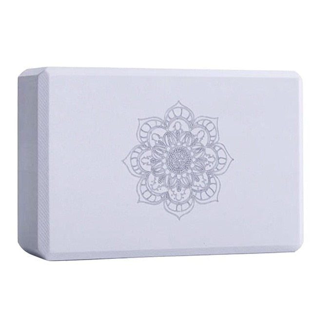 2020 New Fashion EVA Yoga Block Brick Training Exercise Fitness Sports Tool non-slip Yoga Pillow Cubes For Yoga Stretching Body