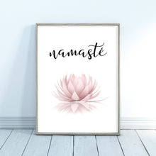 Load image into Gallery viewer, Print Zen Yoga Wall Art Canvas Painting Picture Inhale Modern Minimalist Poster Home Room Home Decor
